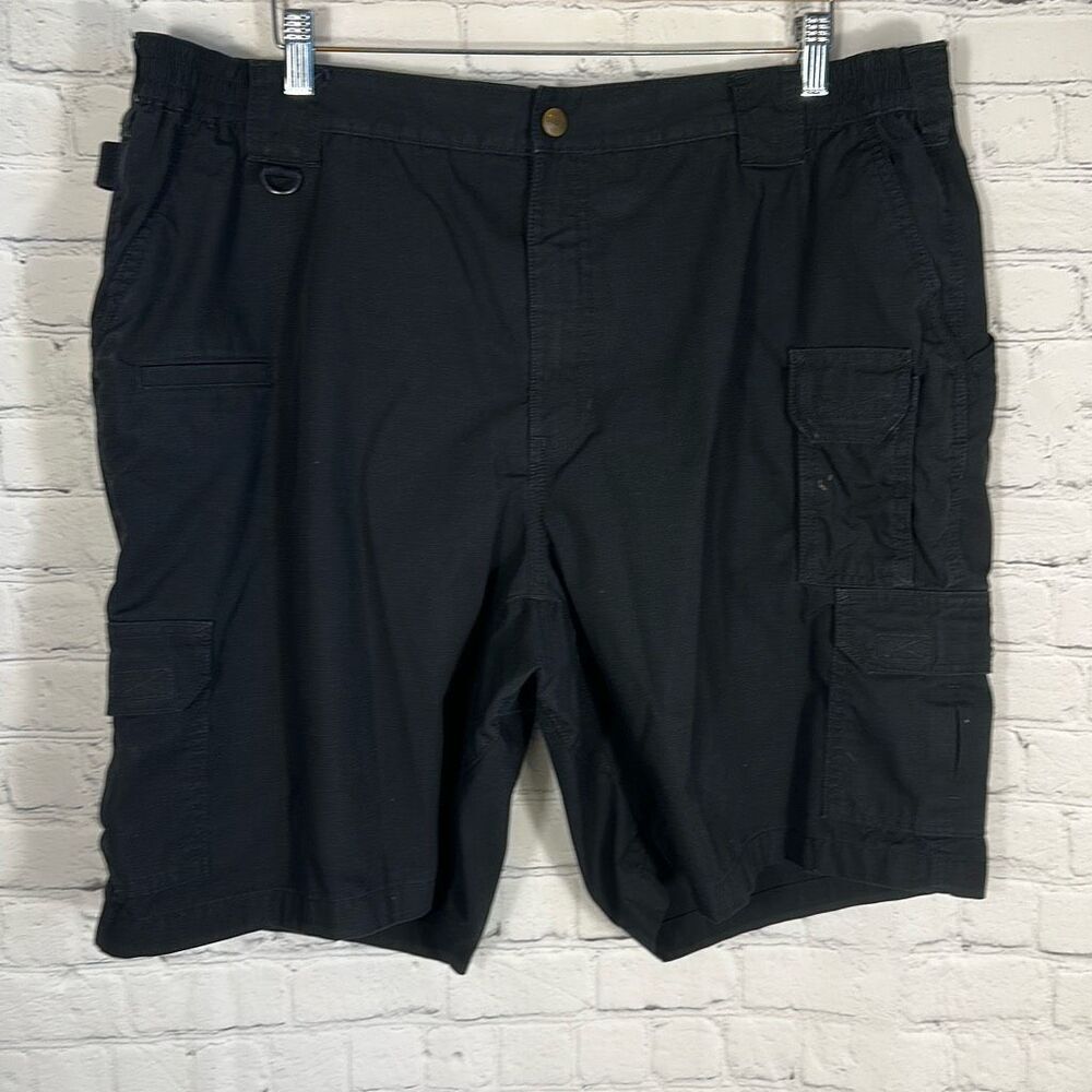 511 Tactical TACLITE PRO 9.5" Ripstop Cargo Shorts size 44 Black 73287‎